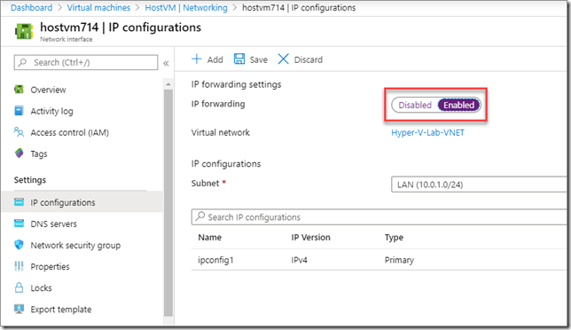 ipForwarding